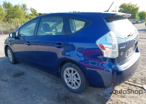2012 Toyota Prius V Three из США, поврежденный, VIN JTDZN3EU3C3096702